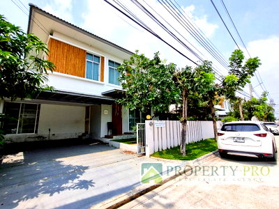 ขายบ้านเดี่ยว : ขาย บ้าน วิลล่า โนวา เทพารักษ์ บ้านเดี่ยว 4 ห้องนอน ขนาด 54 ตรว 216 ตรม ใกล้ บางนา บางพลี แพรกษา บางปู : EL25R-006