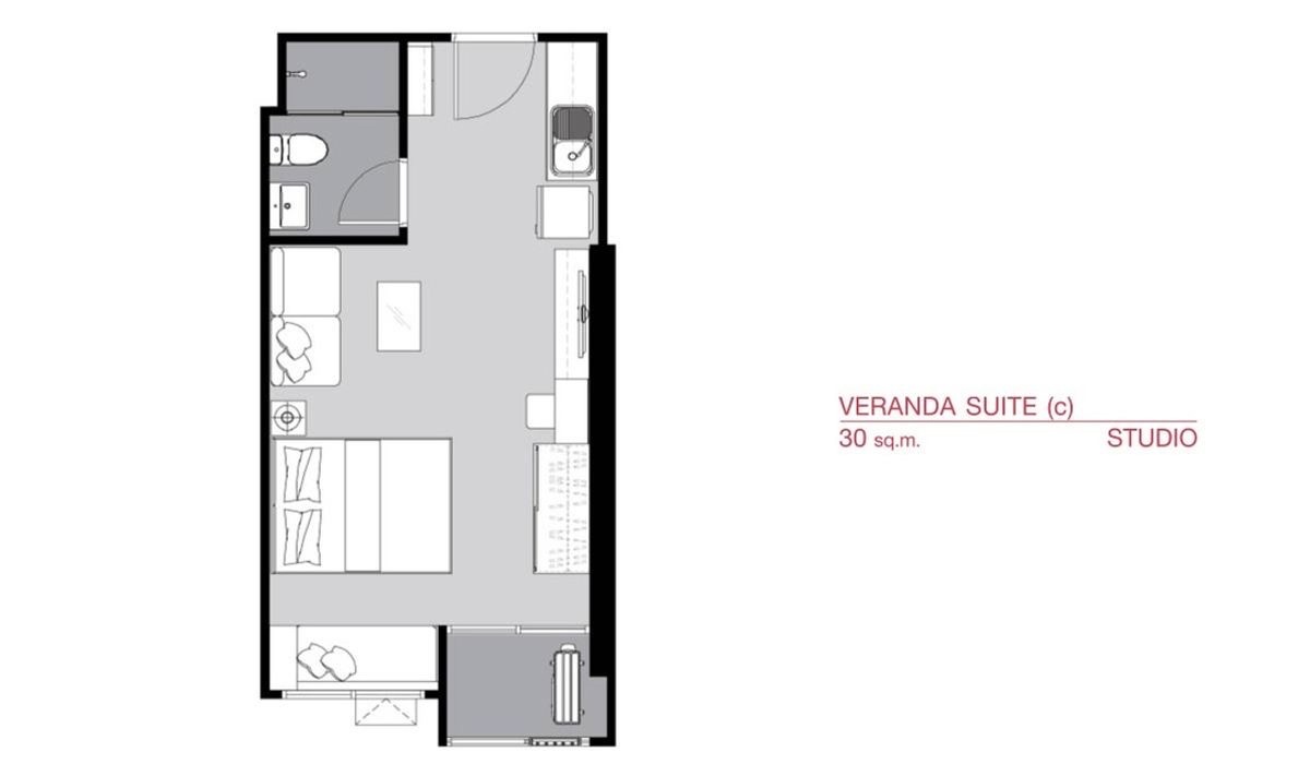 picture #S3860 For Rent Supalai Veranda Ramkhamhaeng - 13/13