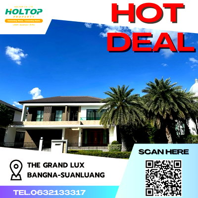 เช่าบ้านเดี่ยว ม.รามคำแหง 2 : #Z691 ให้เช่าบ้าน The Grand Lux Bangna-Suanluang