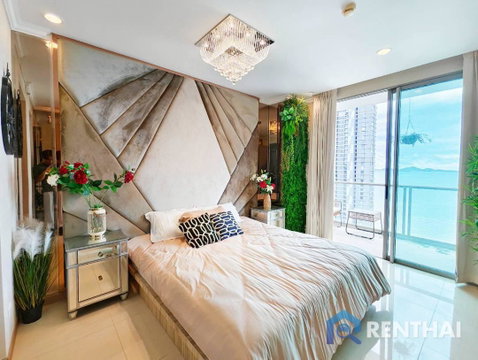 คอนโดหรู 2 ห้องนอนในพัทยา ริเวียร่า วงศ์อมาตย์ พร้อมเฟอร์นิเจอร์ครบชุด ราคา 12.3 ล้านบาท