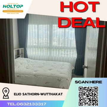 #R4497  ให้เช่าคอนโด Elio Sathorn-Wutthakat 