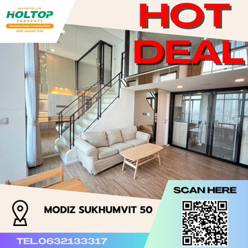 #S3872 ให้เช่า Modiz Sukhumvit 50