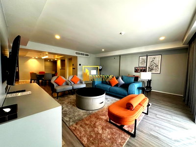 Apartment building for rent Srinakharinwirot University Prasanmit Campus : Beautiful 3 Bedroom Serviced Apartment in Thonglor - BR7245SA