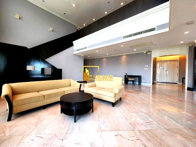 เช่ากิจการ อาคารสาทรธานี ทาวเวอร์ : Stunning 4 Bedroom Penthouse Serviced Apartment in Sathorn - BR7132SA