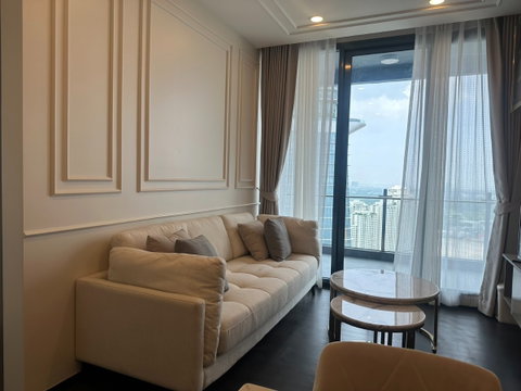 💎ให้เช่า Sapphire Condo พระราม 3 | 2 ห้องนอน วิวแม่น้ำ | แต่งครบ 53.78 ตร.ม. | เพียง 30,000 บ./ด. 🚗