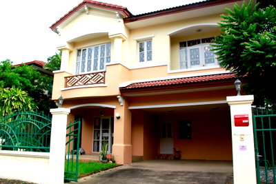 บ้านเดี่ยวให้เช่า : ว่าง ให้เช่าบ้านเดี่ยว 2 ชั้น มัณฑนา - พระยาสุเรนทร์ 26 รามอินทรา 109 พร้อมอยู่