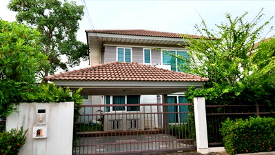 บ้านเดี่ยวให้เช่า : ให้เช่าบ้านเดี่ยว ม.ศุภาลัยพาร์ควิว หนองยายบู่ ศรีราชา, ชลบุรี