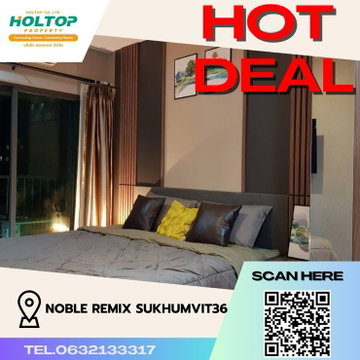 #Z718 ให้เช่าคอนโด Noble Remix Sukhumvit36