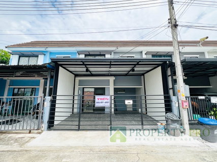 ขาย บ้าน พฤกษา 66 ทาวน์เฮาส์ 2 ชั้น แบบ 3 ห้องนอน ขนาด 18 ตรว 92 ตรม รีโนเวทใหม่ ใกล้ รังสิต นวนคร คลองหลวง ตลาดไท : EL25S-007
