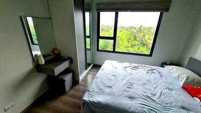 คอนโดให้เช่า : Aspire Sathorn Taksin (Copper Zone)【𝐑𝐄𝐍𝐓】🔥แต่งครบ วิวธรรมชาติ คอนโดใหม่ ราคาดี เดินทางสะดวกสู่ CBD🔥 ติดต่อไลน์ไอดี: @hacondo