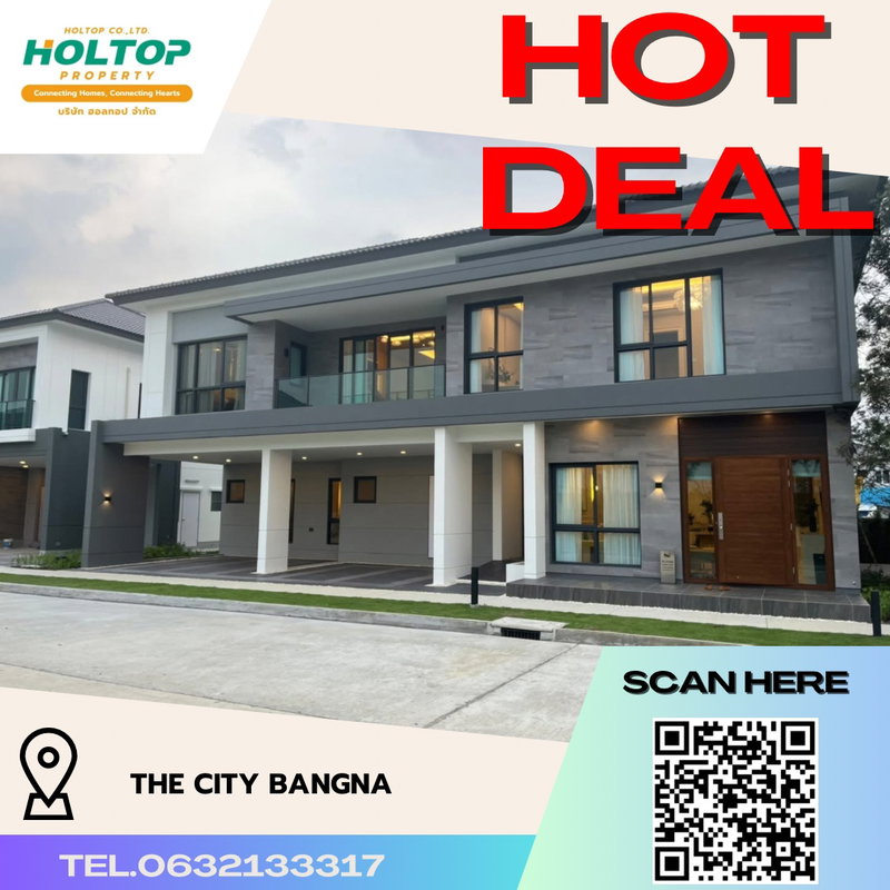 Houses for rent : #R4528 House for rent The City Bangna