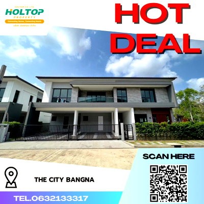 บ้านเดี่ยวให้เช่า : #R4537 ให้เช่าบ้าน The City Bangna