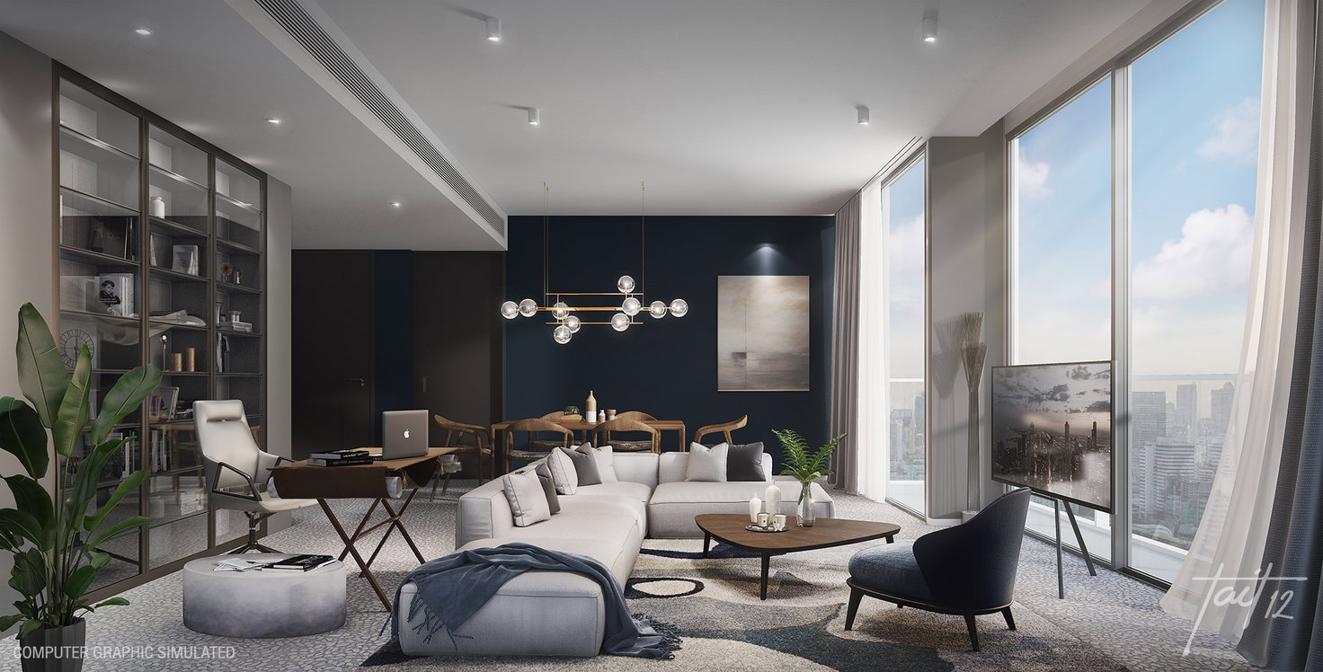 picture Tait Sathorn 12 3 bedrooms, for sale - 2/6