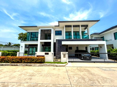บ้านเดี่ยว ตึกคอม ชลบุรี : ขายบ้านเดี่ยวชลบุรี  โครงการ มบ.คาซาลูนา เมสโต โฮม หลังเซ็นทรัลชลบุรี  