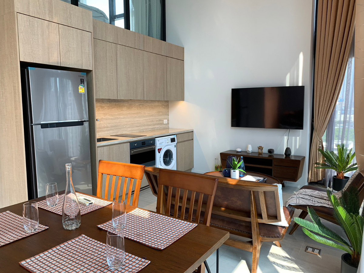 picture The Lofts Silom BTS Surasak Duplex 2Bedrooms 1Bath - 3/12