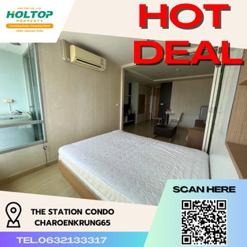 #R4568 ให้เช่าคอนโด The Station Condo Charoenkrung65