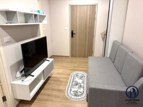 For sale Escent Hatyai 2 bedrooms 56 sq m. 21st floor for sale 3.89 million baht, buy for investment,  25,000 baht/month