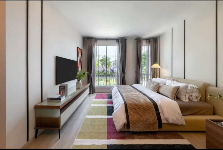 รูป ให้เช่าบ้านใหม่ตกแต่งทั้งหลังโครงการVillaggio3 ศรีนครินทร์-บางนา  - รูปที่ 8/10