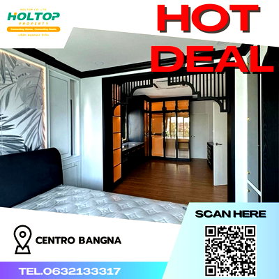 บ้านเดี่ยวให้เช่า : #Z809 ให้เช่าบ้าน Centro Bangna