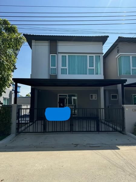 Townhouses for rent : House for rent Grand Pleno Bangna, ready to move in. If interested, contact Line @goodmanpro or call 0999029192.