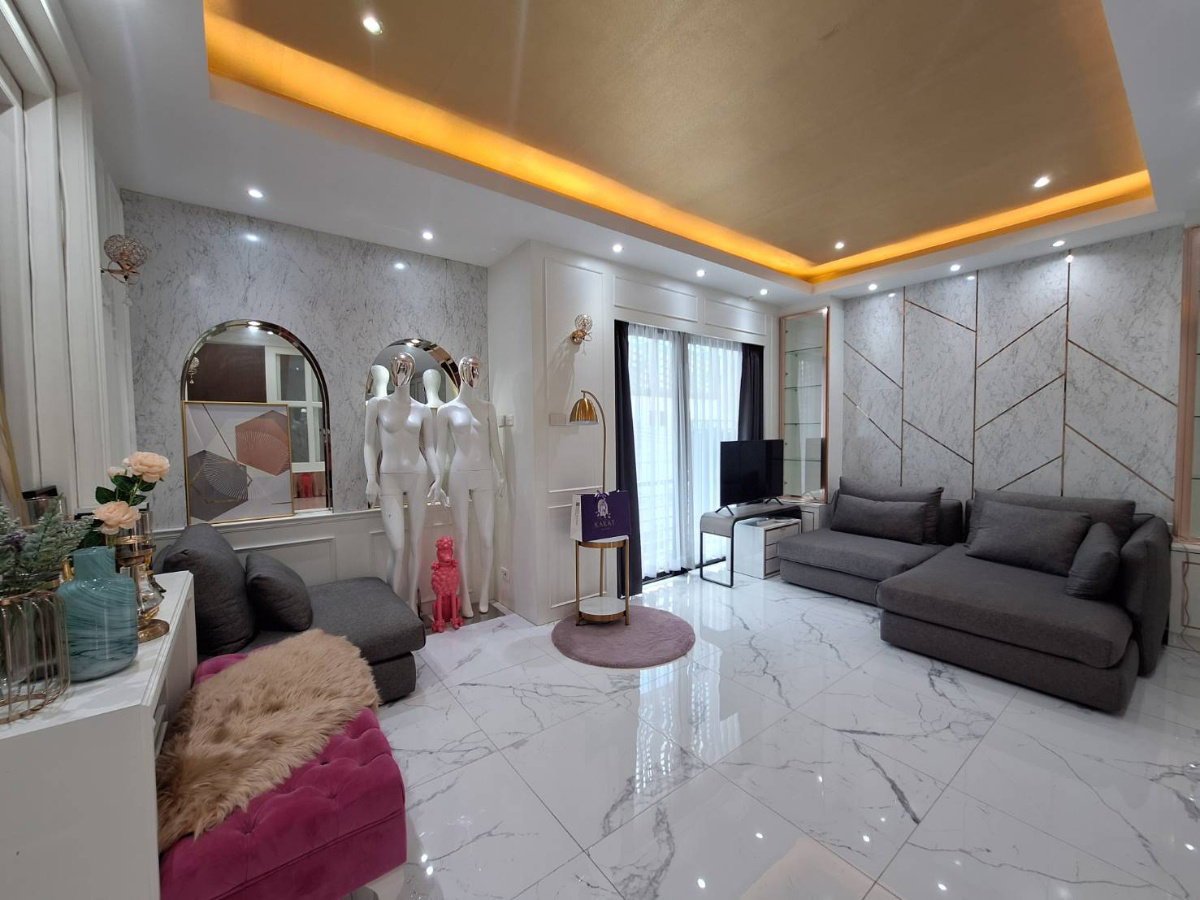 รูป 💙💛❤️Townhouse หลังมุม📍โครงการ District เอกมัย–รามอินทรา - รูปที่ 9/21