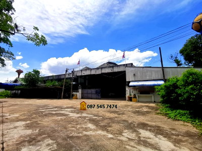 โรงงาน บิ๊กซี นครปฐม : ขายที่ดินพร้อมโรงงาน/โกดัง/อ็อฟฟิศ 2 ชั้น เนื้อที่ 3-1-93 ไร่ พท.ใช้สอยกว่า 5,500 ตรม. ถนนพระประโทน-บ้านแพ้ว นครปฐม ผังเมืองสีม่วง ขายเพียง 29 ล้าน