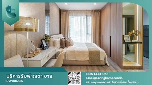 For rent Ideo Mobi Asoke, beautifully decorated room, good location condo, near SWU, LH-RW006535