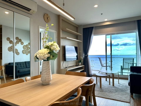UK01-067 ให้เช่าคอนโด 𝐓𝐡𝐞 𝐙𝐞𝐚 𝐒𝐫𝐢𝐫𝐚𝐜𝐡𝐚 𝐂𝐨𝐧𝐝𝐨 : เดอะ ซี ศรีราชา 30,000บาท | 2 ห้องนอน 2 ห้องน้ำ 70 ตรม. ชั้น :32 วิวทะเล