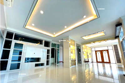Houses for sale : Luxury mansion for sale, Pool Villa, pool villa, luxury house, Prukpirom Rachapruk-Ratanathibet, Prukpirom Ratchaphruek-Rattanathibet