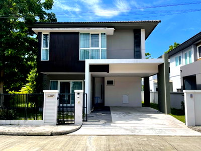 บ้านเดี่ยวให้เช่า : บ้านเดี่ยวให้เช่า สันกำแพง เฟอร์นิเจอร์และเครื่องใช้ไฟฟ้าครบ