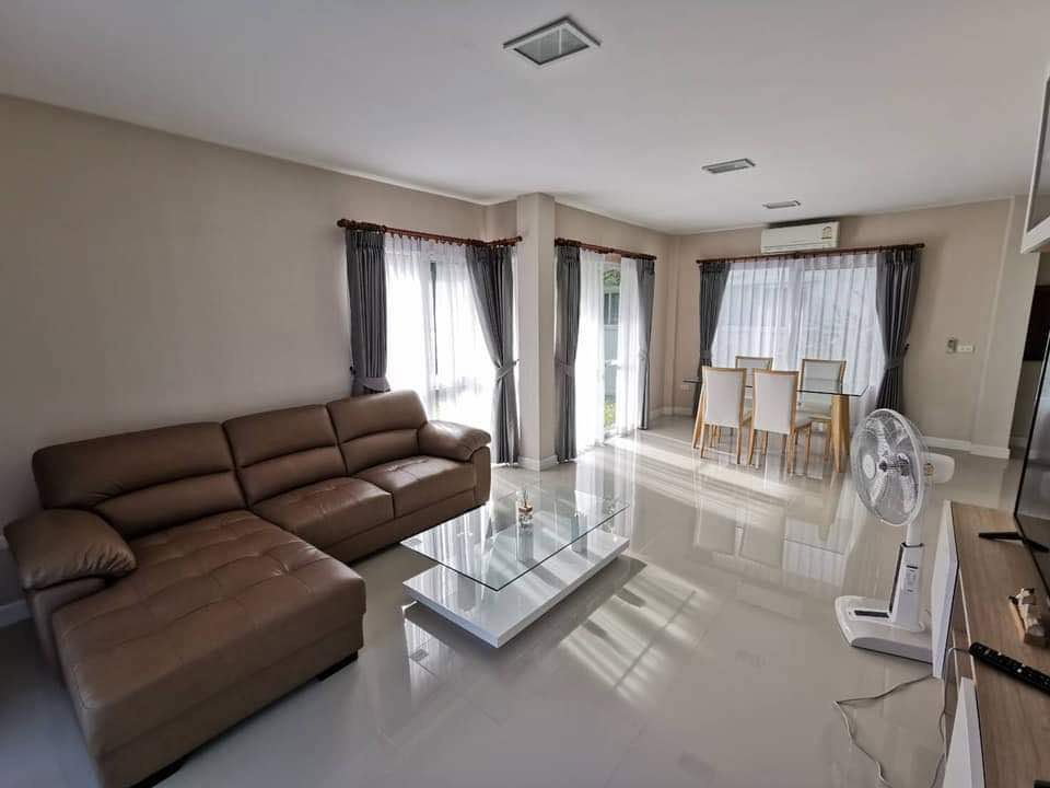 รูป บ้านเดี่ยวให้เช่า สันกำแพง เฟอร์นิเจอร์และเครื่องใช้ไฟฟ้าครบ - รูปที่ 3/9