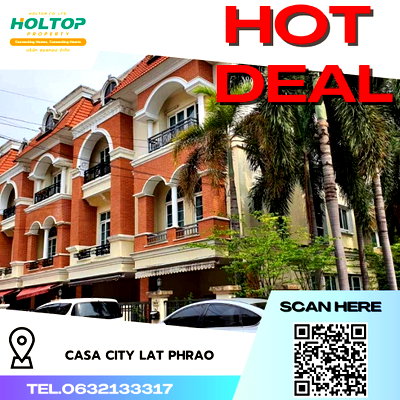 ทาวน์โฮมให้เช่า : #R4653 ให้เช่าบ้าน Casa City Ladprao