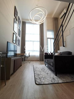 รูปภาพ Duplex  Nice Room City view Fully Furnished Good Location Close to Airport Rail Link Ramkhamhaeng @  Ideo New Rama 9 