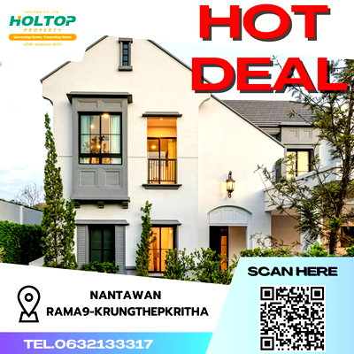 บ้านเดี่ยวให้เช่า : #Z913 ให้เช่าบ้าน Nantawan Rama 9 - New Krungthepkreetha