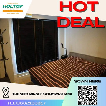 #R4677 ให้เช่าคอนโด The Seed Mingle Sathorn-Suanplu