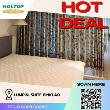#Z935 Condo for rent Lumpini Suite Pinklao