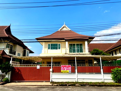บ้านเดี่ยว สนามบินสุวรรณภูมิ :  🔥🔥[For Sale] ขายบ้านเดี่ยว 4 ห้องนอน ถูกสุดในโครงการ อารีนา การ์เดนท์ บางนา-สุวรรณภูมิ (Arena Garden Bangna-Suvarnabhumi) ในซอยวัดหลวงพ่อโต บางนา