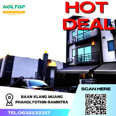 Townhouses for rent Don Mueang Airport : #S3960 For Rent Baan Klang Phaholyothin-Ramintra