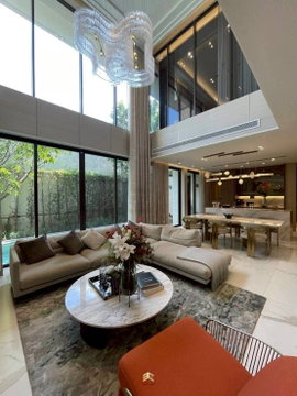 LTHC12667 – Super Luxury House FOR SALE at Park Heritage Pattanakarn Size 75 Sqw. 568.26 Sqm. 4 beds 6 baths ONLY 64.5 MB