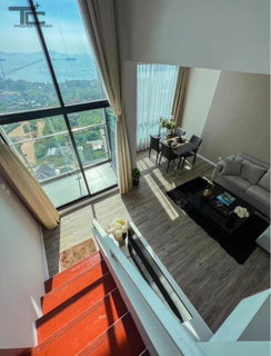 รูปภาพ UK01-185 ให้เช่าคอนโด ไนท์บริดจ์ ดิ โอเชี่ยน ศรีราชา : ห้องแบบ ( Duplex 2ชั้น ) 1 นอน 1 น้ำ 1 ห้องนั่งเล่น 70 ตร.ม. 28,000 บาท/เดือน