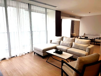 Apartment building for rent Metropolitan Electricity Authority : Elegant 3 Bedroom Serviced Apartment in Asoke Area - BR30355SA