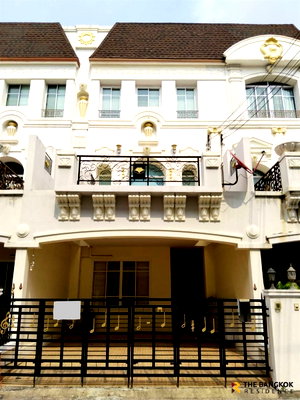 ขายบ้านเดี่ยว :  Baan Klang Krung Grande Vienna Rama 3 ขายบ้านใหญ่ 3 ชั้น ฟังก์ชั่นครบ ใกล้ BRT วัดปริวาส 