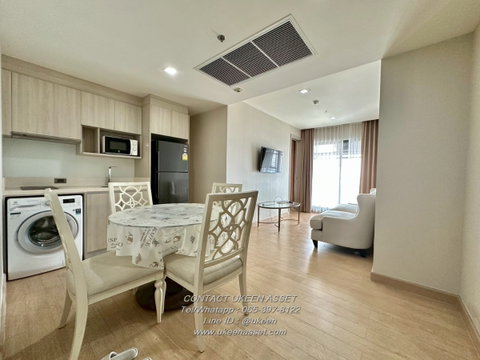 UK01-155 Condo for rent Infinity One Chonburi 25,000 baht, 2 bedrooms, 2 bathrooms, 56 sq m., 12A floor, next to Central Chonburi.