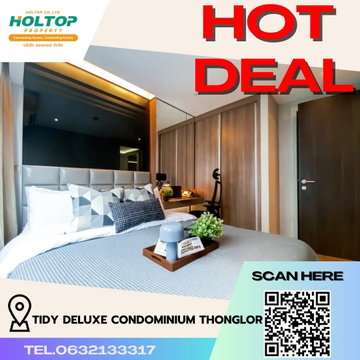 #R4727 ให้เช่าคอนโด Tidy Deluxe Condominium Thonglor
