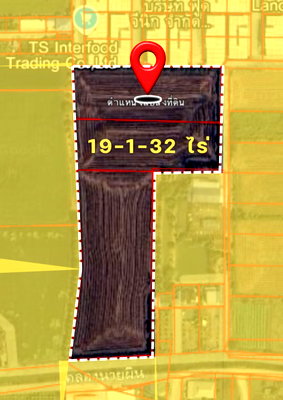 Land for sale : Prime Land for Sale – Golden Location Land Size: 19 Rai 1 Ngan 32 Square Wah Location: Soi Wat Lat Pla Duk, Bang Bua Thong District, Nonthaburi