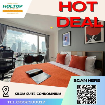 #R4732  ให้เช่าคอนโด Silom Suite Condominium