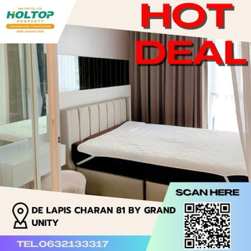 #Z951 Condo for rent De Lapis Charan 81 by Grand Unity