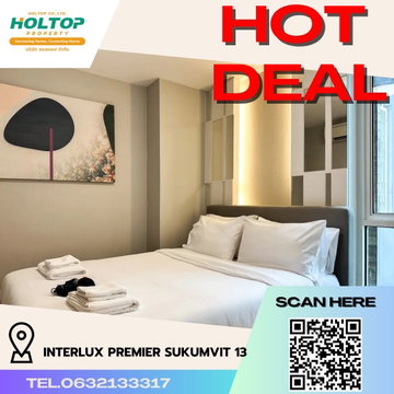 #R4731  ให้เช่าคอนโด InterLux Premier Sukumvit 13