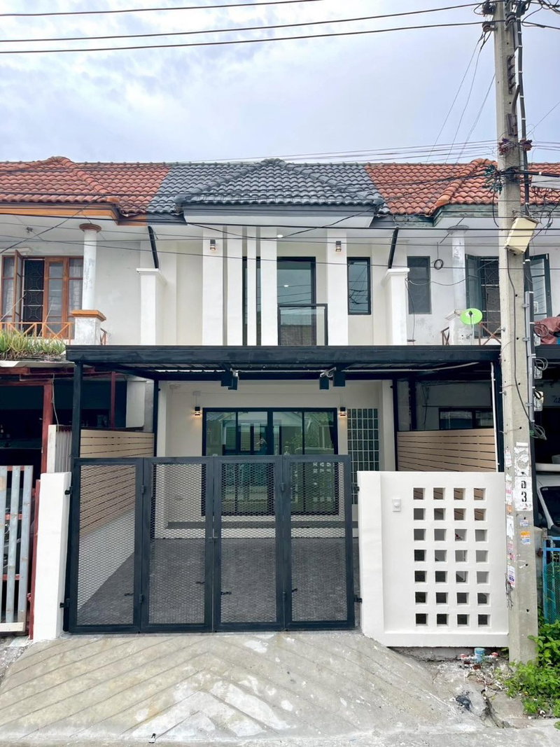 ขายทาวน์โฮม : [ขาย] ขายบ้านตกแต่งใหม่ พร้อมอยู่! บ้านบัวทอง 4 บ้านกล้วย–ไทรน้อย 