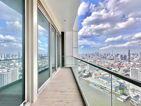 LTHC12719 - Mandarin Oriental Bangkok Condo FOR SALE Size 223 sqm. 3 beds 4 baths Near BTS Charoen Nakhon Station ONLY 128.29 MB